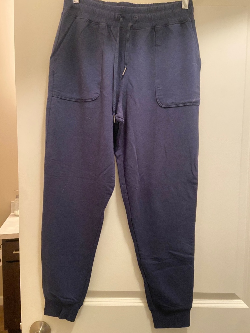 Blue women's Joggers.
